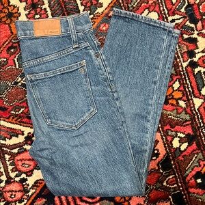Madewell Classic Straight Blue Jeans